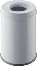 helit Stahl-Papierkorb the guardian, 15 Liter, schwarz