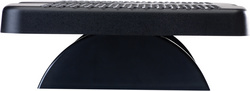 Fellowes Fußstütze Refresh, aus Kunststoff, schwarz
