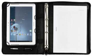Alassio Tablet-PC Organizer IMPERIA, DIN A4, schwarz