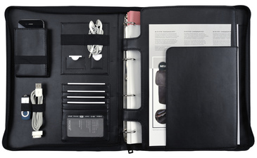 Alassio Tablet-PC Organizer IMPERIA, DIN A4, schwarz