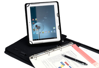 Alassio Tablet-PC Organizer IMPERIA, DIN A4, schwarz