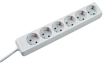 BACHMANN Steckdosenleiste SELLY, 6-fach