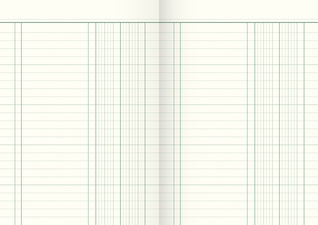 KÖNIG & EBHARDT Spaltenbuch DIN A5, 2 Spalten, 144 Blatt