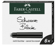 FABER-CASTELL Tintenpatronen Standard, schwarz