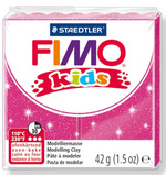 FIMO kids Modelliermasse, ofenhärtend, glitter-blau, 42 g