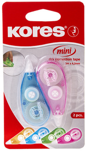 Kores Einweg-Korrekturroller MINI, 4,2 mm x 3 m, Blister