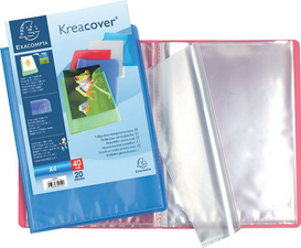 EXACOMPTA Sichtbuch, DIN A4, PP, blau