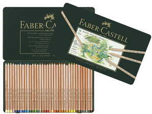 FABER-CASTELL Buntstifte PITT PASTELL, 12er Metalletui