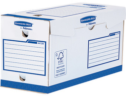 Fellowes BANKERS BOX Basic Archiv-Schachtel Heavy Duty, blau