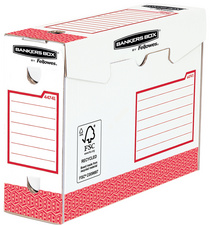 Fellowes BANKERS BOX Basic Archiv-Schachtel Heavy Duty, blau