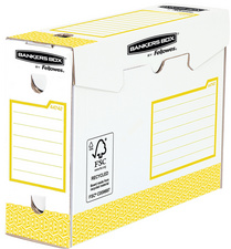 Fellowes BANKERS BOX Basic Archiv-Schachtel Heavy Duty, blau