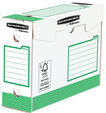 Fellowes BANKERS BOX Basic Archiv-Schachtel Heavy Duty, blau