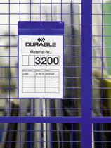 DURABLE Neodym-Magnettasche, DIN A5 quer, blau