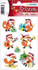 HERMA Weihnachts-Sticker DECOR Weihnachts-Winterwald
