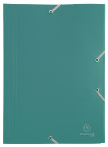 EXACOMPTA Eckspannermappe Opaque Eco, DIN A4, PP, gelb