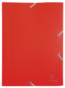 EXACOMPTA Eckspannermappe Opaque Eco, DIN A4, PP, gelb