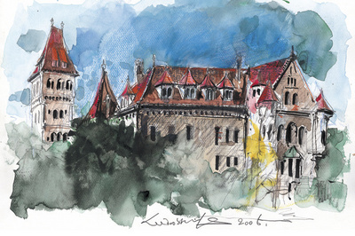 FABER-CASTELL 117513 Aquarellstifte ALBRECHT DÜRER, im Holzkoffer
