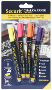 Securit Kreidemarker ORIGINAL SMALL, 4er Set