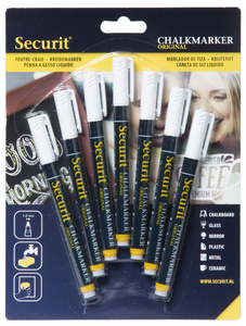 Securit Kreidemarker ORIGINAL SMALL, 7er Set