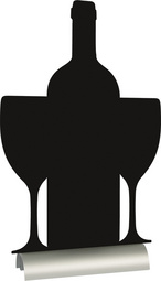Securit Tischaufsteller SILHOUETTE Wein