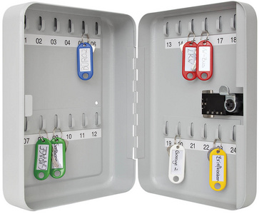 WEDO Schlüsselschrank mit mechanischem Zahlenschloss, für 24