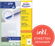 AVERY Zweckform Universal-Etiketten, 105 x 148 mm, weiß