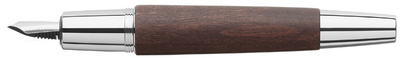FABER-CASTELL Füllhalter e-motion Birnbaum braun