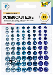 folia Schmucksteine Clear, selbstklebend, transparent