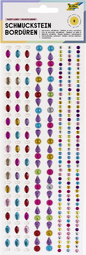 folia Schmucksteinbordüre Candy 1, selbstklebend
