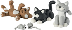FIMO kids Modellier-Set Form & Play Cat, Level 2