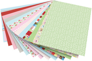 folia Motivkarton Mittsommerland, 500 x 700 mm, 270 g/qm