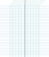 Clairefontaine Klassenheft, 85 x 200 mm, 16 Blatt