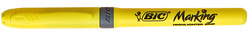 BIC Textmarker Highlighter Grip, Keilspitze, blau