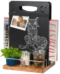 Securit Tischaufsteller TABLE CADDY, mit Kreidetafel