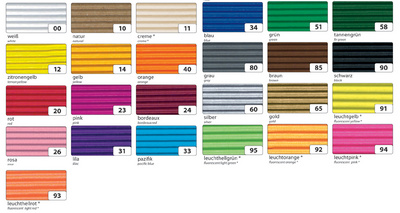 folia Bastelwellkarton, (B)500 x (H)700 mm, bordeaux