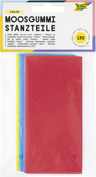 folia Moosgummi-Stanzteile Buchstaben