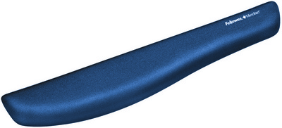 Fellowes Tastatur-Handgelenkauflage PlushTouch, blau