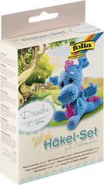 folia Mini-Häkelset Drache