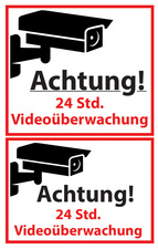 AVERY Zweckform ZDesign Hinweisschild Videoüberwacht, SK