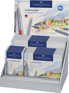 FABER-CASTELL Aquarellstifte GOLDFABER, im Display
