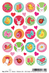 HERMA Oster-Sticker MAGIC TREND Osterhasen