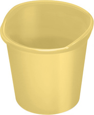 helit Papierkorb the joy, PP, 13 Liter, gelb