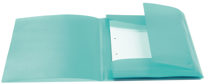HERMA Eckspannermappe, PP, DIN A4, braun-transluzent