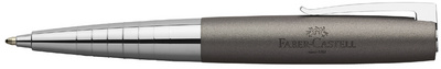 FABER-CASTELL Drehkugelschreiber LOOM Metallic, grau