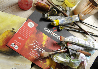 CANSON Zeichenpapierblock Figueras, 190 x 250 mm, 290 g/qm