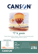 CANSON Zeichenpapierblock C à grain, DIN A3, 180 g/qm