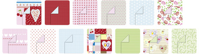 folia Motivblock Mittsommerland, 240 x 340 mm, 26 Blatt