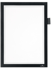 DURABLE Magnetrahmen DURAFRAME MAGNETIC NOTE, A4, schwarz