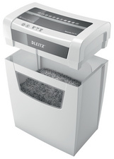LEITZ Aktenvernichter IQ Home Office, Slim Version, Partikel