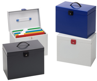 Esselte Hängemappenbox Metal, farbig sortiert 4 Stück